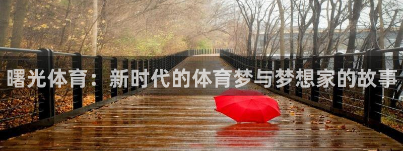 98体育直播免费的平台：曙光体育：新时代的体育梦与梦想家的故事